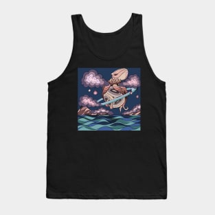 Space Octopus Tank Top